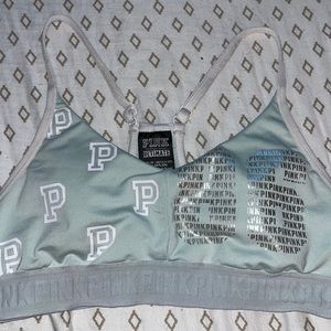 VS Pink Padded Sports Bra